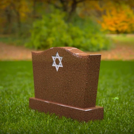 1400 - Jewish Memorial Headstone - 4