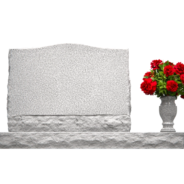 1301002 - Lápida de Granito de Elegancia Rústica