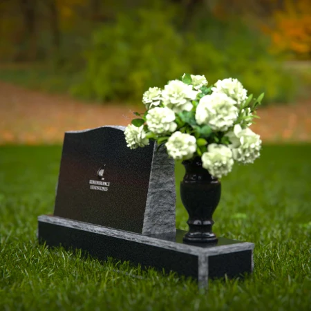 1348 - Timeless Memorial Granite Headstone - 46