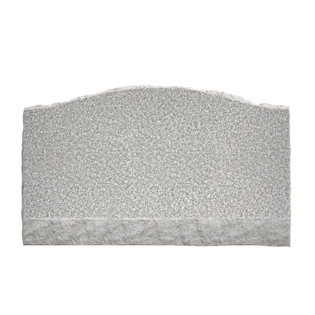 1301086 - Slant Granite Headstone With Engraved Rose Design