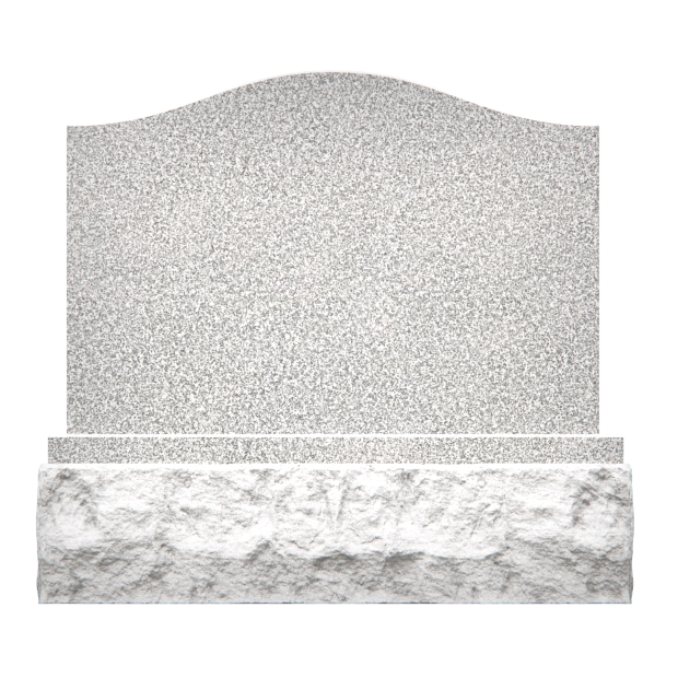 1201014 - Jewish Memorial Stone – Menorah & Star of David Design