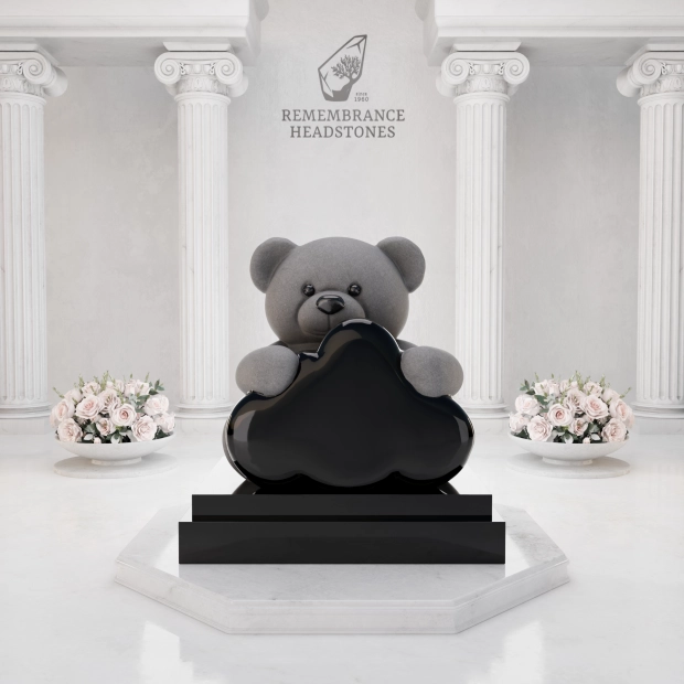Premium Teddy Bear Cloud Child Memorial