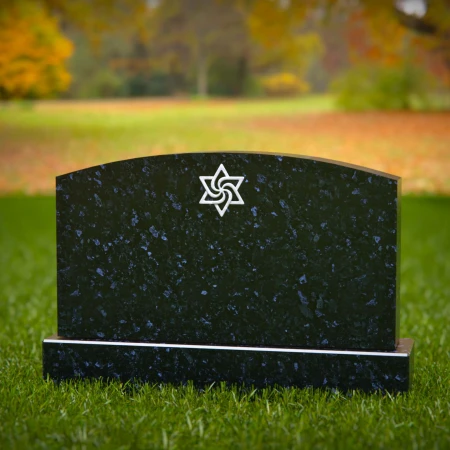 1392 - Jewish Memorial Headstone with Star of David