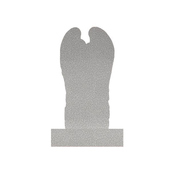 1205116 - Angel Resting on Granite Memorial – Faith and Love Eternal