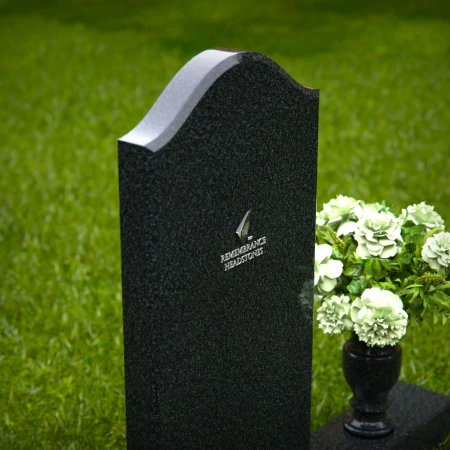 1330 - Classic Arched Headstone – A Graceful Memorial - 44