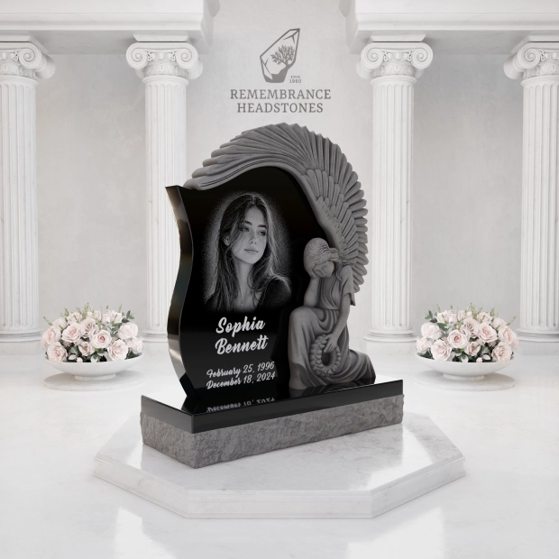 Luxury Mourning Angel Memorial