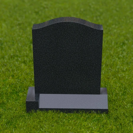 1713 - Traditional Curved Memorial Headstone for a Timeless Tribute - 3