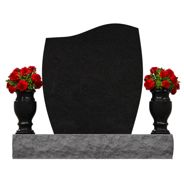 1201052 - Granite Upright Monument – Classic Rectangular Design