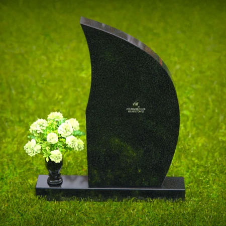 1354 - Sleek Contemporary Headstone – Timeless Tribute in Granite - 55