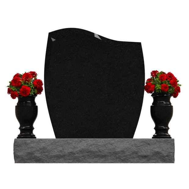 1201052 - Granite Upright Monument – Classic Rectangular Design