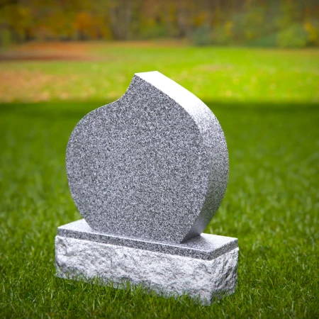 1751 - Elegant Teardrop Memorial Headstone – A Symbol of Love and Remembrance - 4