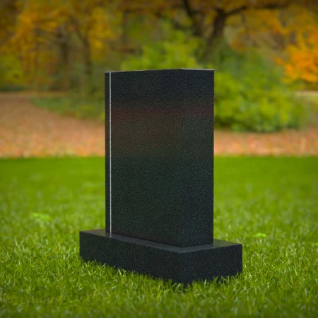 1602 - Minimalist Memorial Headstone with Elegant Design - 3