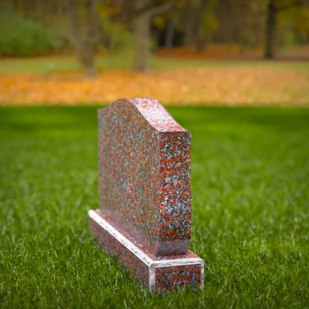 1385 - Jewish Memorial Headstone with Star of David - 7